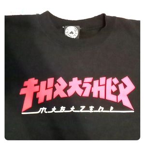 Thrasher-Godzilla Crewneck Sweatshirt (Black)
